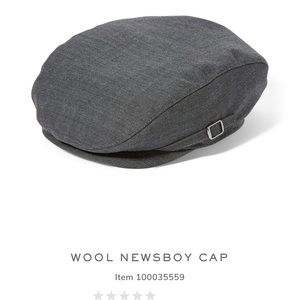 Janie and Jack wool newsboy cap